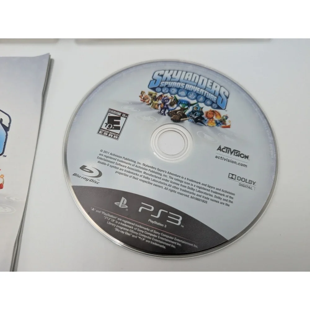 Skylanders Spyro's Adventure PS3 Cib Complete Tested Working Ps3